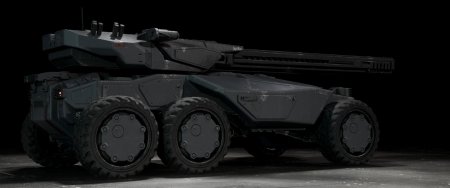 Футуристический танк