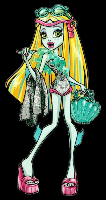 Монстер хай лагуна блю