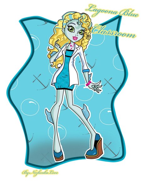 Монстер хай лагуна блю