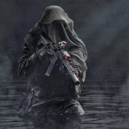 Снайпер с свд арт