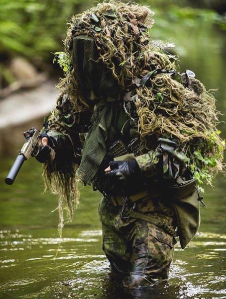 Страйкбол гилли снайпер