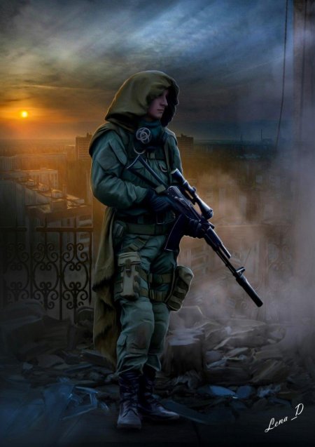 Сталкер наемники арт