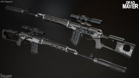 Снайперская винтовка драгунова свд