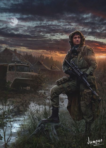 Сталкер дегтярев арт