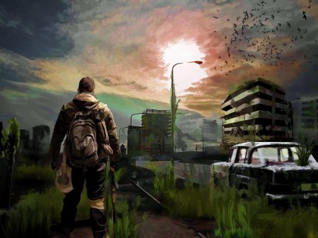 Сталкер выживальщик арт