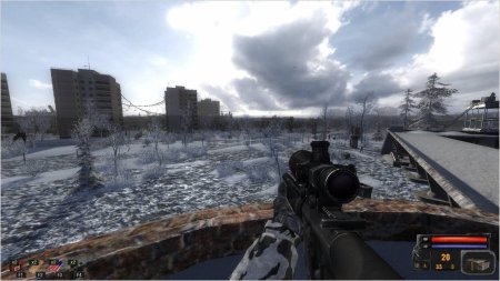 Сталкер зимний снайпер