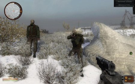 Stalker зов припяти дезертир зима