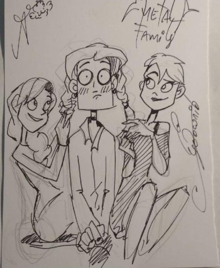 Глэм себастьян metal family