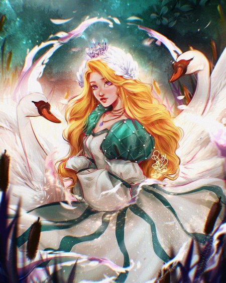 Одетта принцесса лебедь