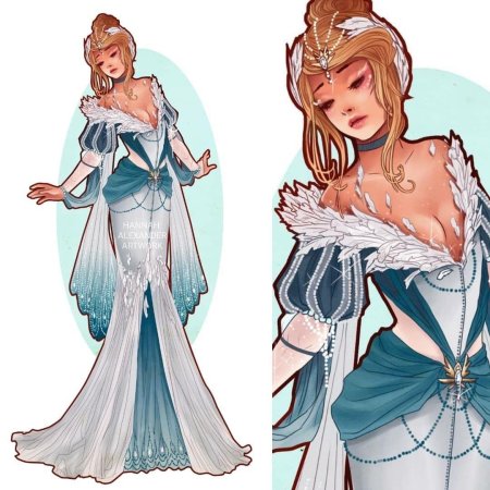 Принцесса лебедь одетт арт