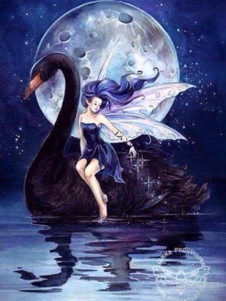 Лебедь фэнтези