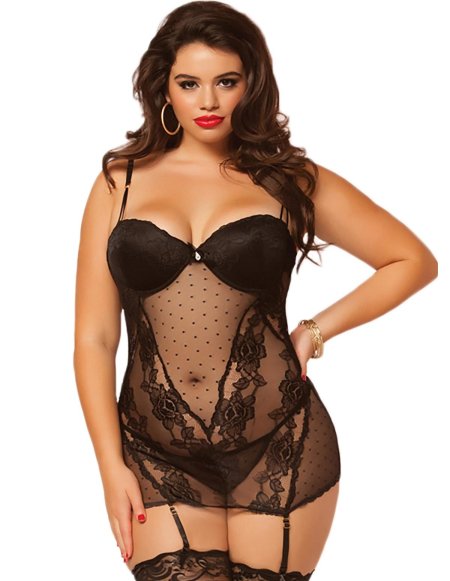 Эротическое нижнее белье для полных