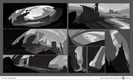 Концепт арты геншин