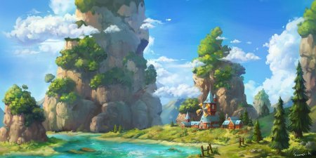 Пейзажи фэнтези