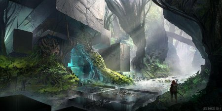 Фэнтези ландшафт