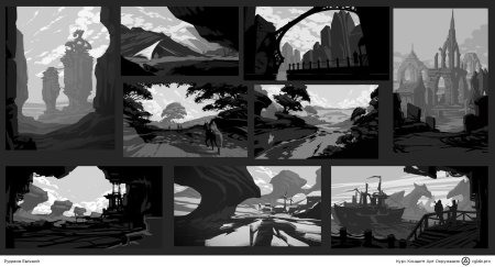 Концепт арт окружения