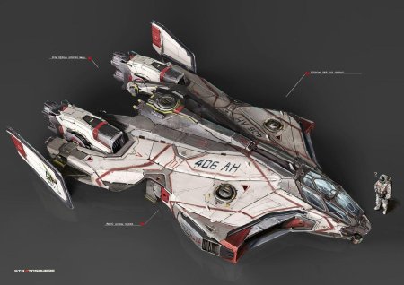 Космический истребитель star citizen