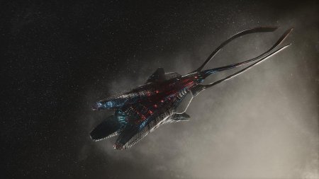 Sci fi космический корабль левиафан