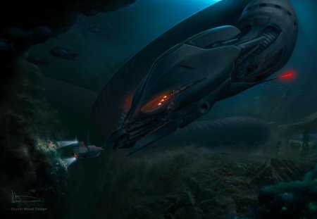 Левиафан космический корабль