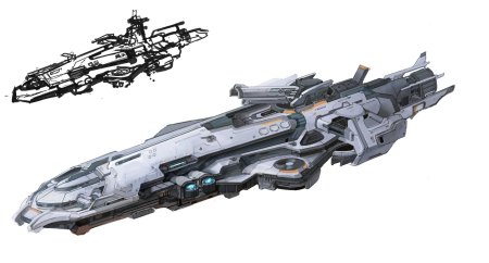 Корабль дредноут концепт