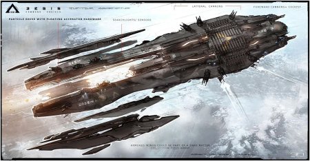 Космический линкор sci fi