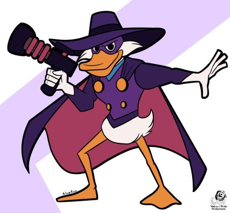 Черный плащ darkwing duck
