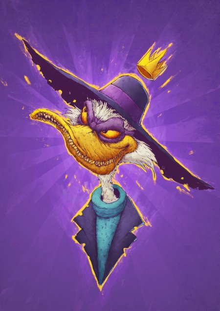 Черный плащ darkwing duck