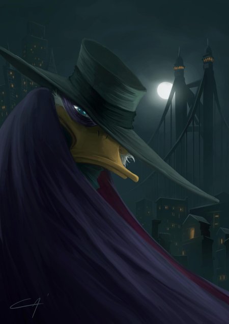 Черный плащ darkwing duck