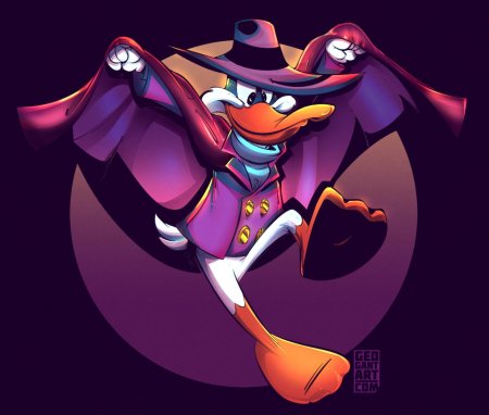 Черный плащ darkwing duck