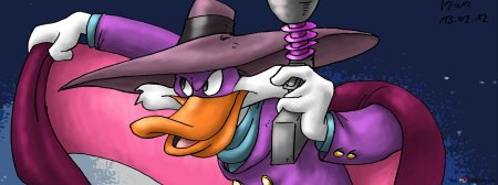 Черный плащ darkwing duck