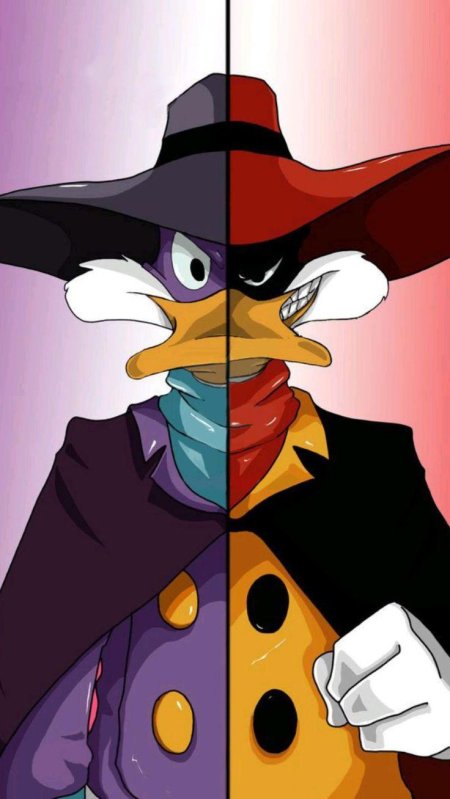 Чёрный плащ мультсериал антиплащ