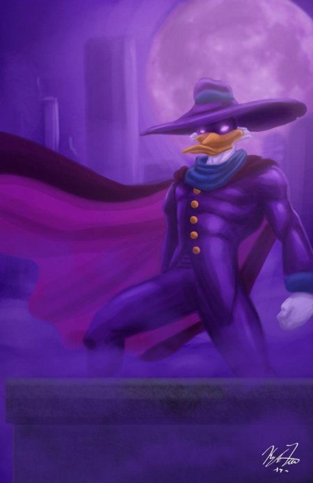 Черный плащ моргана