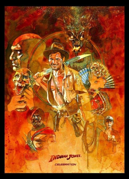Индиана джонс постер