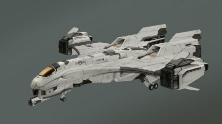Десантный космический корабль star citizen