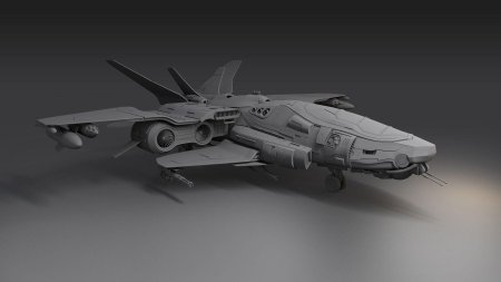 Истребитель будущего арт