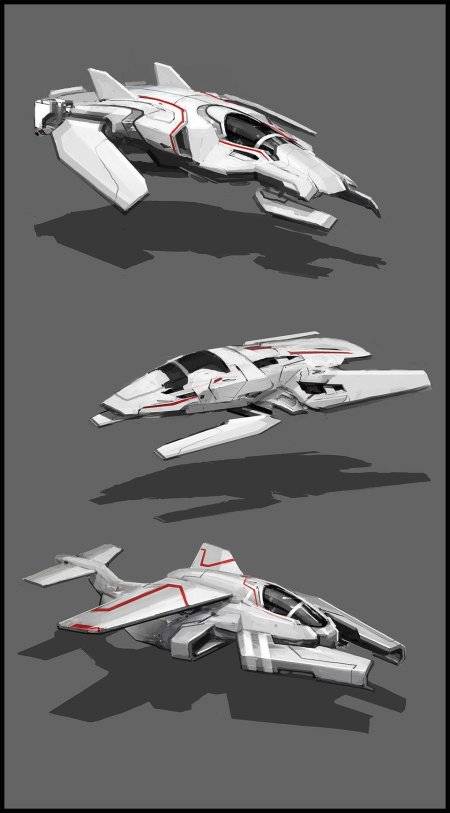 Космический корабль концепт