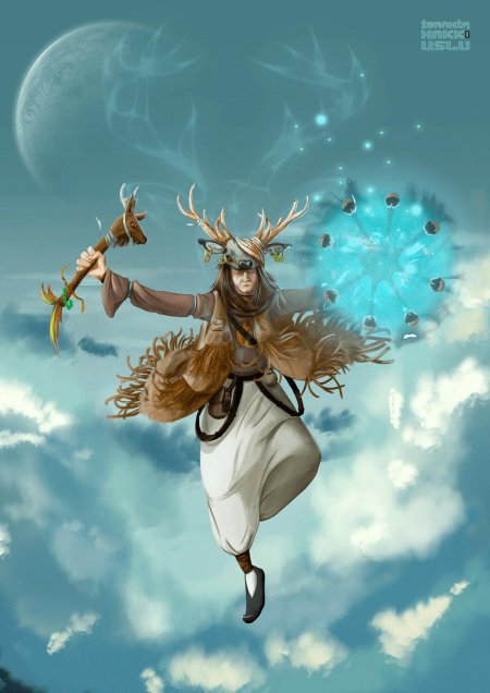 Друид маг целитель