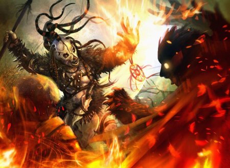 Пиромант шаман