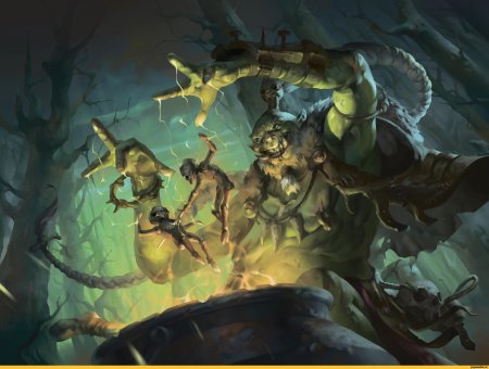 Тролль шаман арт