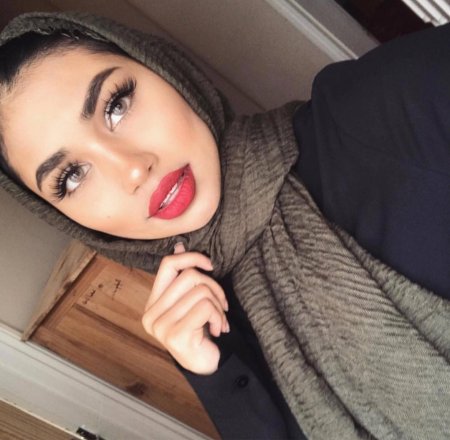 Макияж мусульманки