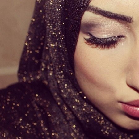 Мусульманка в хиджабе