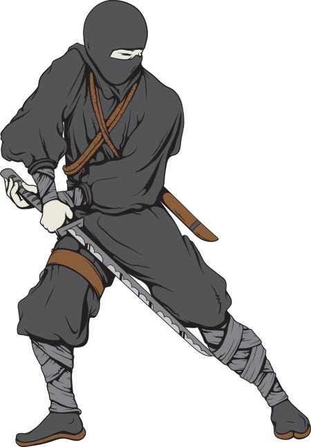 Ниндзя с мечом