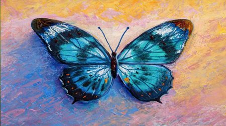 Бабочка картина