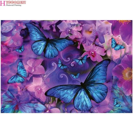 Алмазная мозаика бабочка