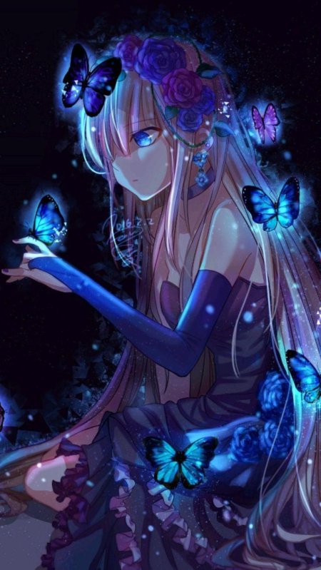 Бабочка аниме