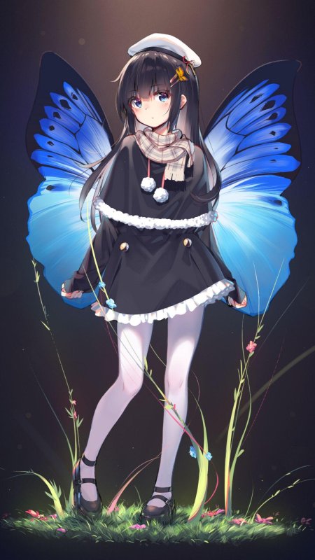 Бабочка аниме