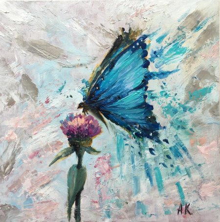 Бабочка картина