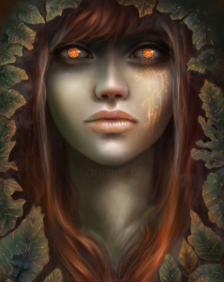 Необычные девушки арт