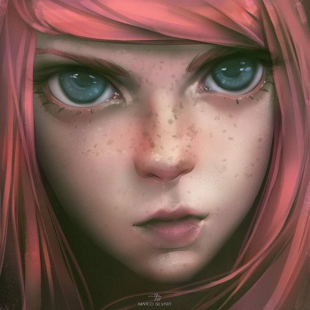 Арт девушек