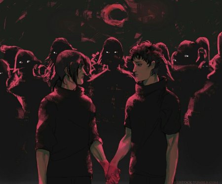 Итачи и шисуи арт